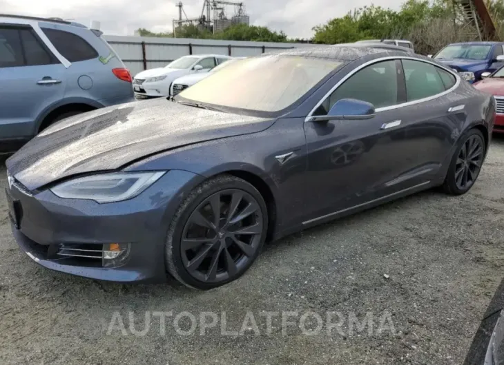 TESLA MODEL S 2020 vin 5YJSA1E2XLF413121 from auto auction Copart