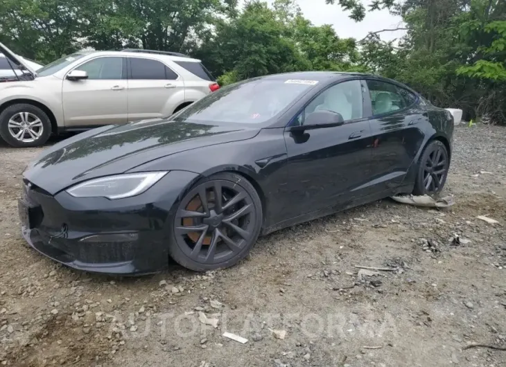 TESLA MODEL S 2022 vin 5YJSA1E58NF491166 from auto auction Copart