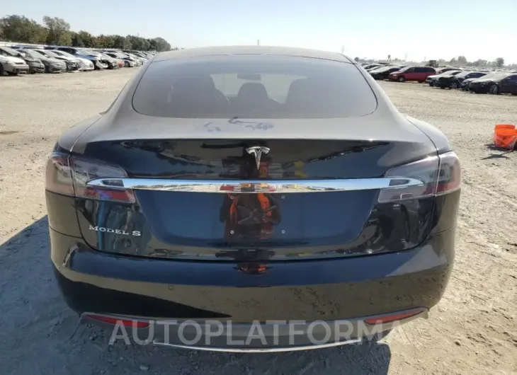 TESLA MODEL S 85 2015 vin 5YJSA1H10FFP77958 from auto auction Copart