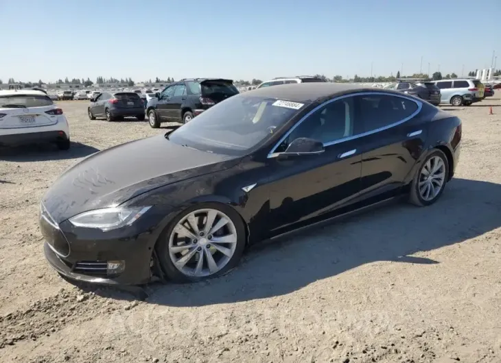 TESLA MODEL S 85 2015 vin 5YJSA1H10FFP77958 from auto auction Copart