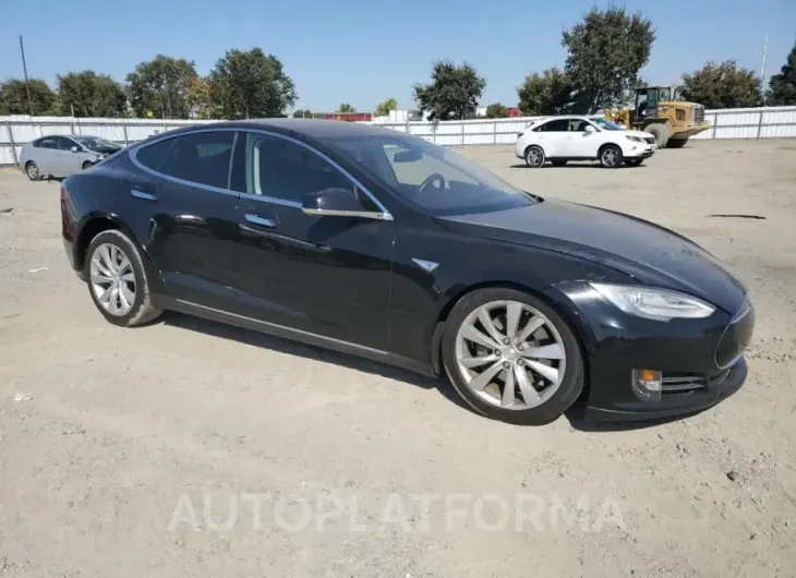 TESLA MODEL S 85 2015 vin 5YJSA1H10FFP77958 from auto auction Copart