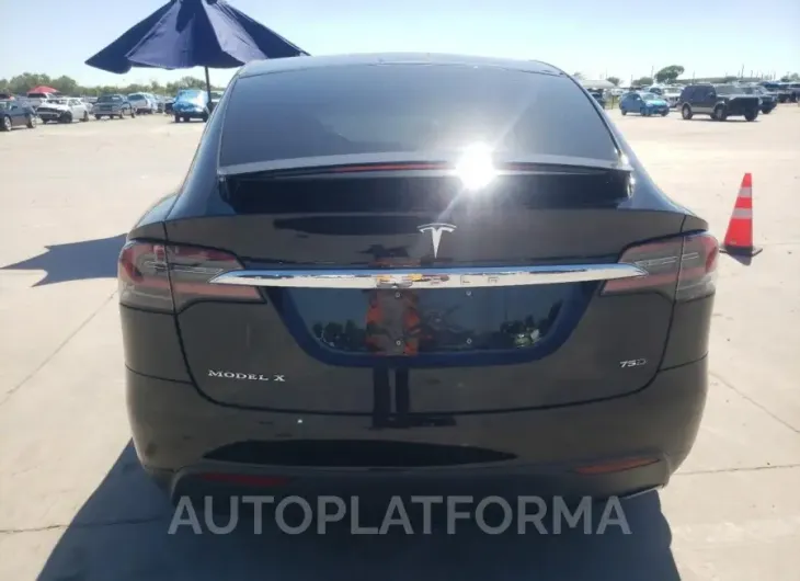 TESLA MODEL X 2018 vin 5YJXCBE2XJF111931 from auto auction Copart