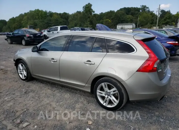 VOLVO V60 PREMIE 2015 vin YV1612SB8F1193142 from auto auction Copart