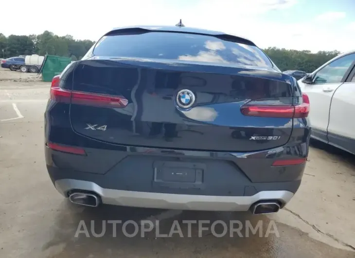 BMW X4 XDRIVE3 2024 vin 5UX33DT09R9V75633 from auto auction Copart