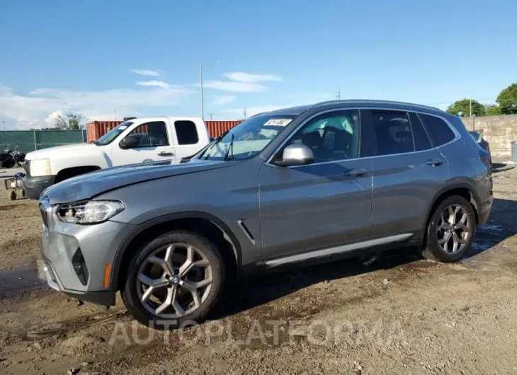 BMW X3 SDRIVE3 2024 vin 5UX43DP03R9U57284 from auto auction Copart