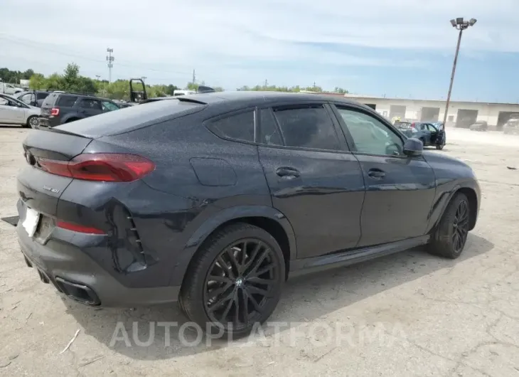 BMW X6 XDRIVE4 2021 vin 5UXCY6C09M9G03553 from auto auction Copart