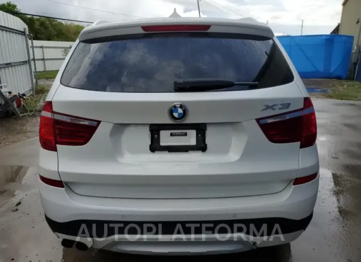 BMW X3 XDRIVE3 2016 vin 5UXWX7C59G0S16458 from auto auction Copart