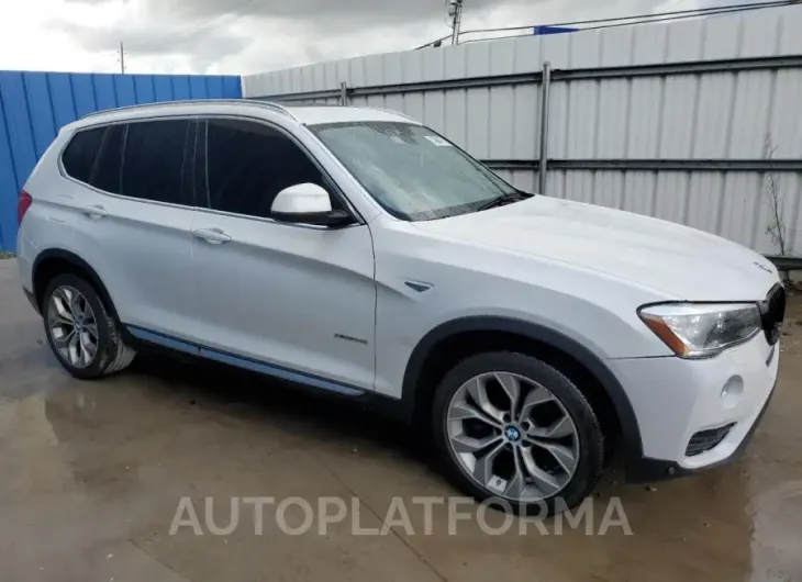 BMW X3 XDRIVE3 2016 vin 5UXWX7C59G0S16458 from auto auction Copart