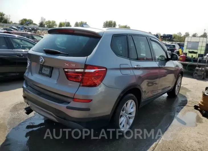 BMW X3 XDRIVE2 2017 vin 5UXWX9C33H0W71169 from auto auction Copart