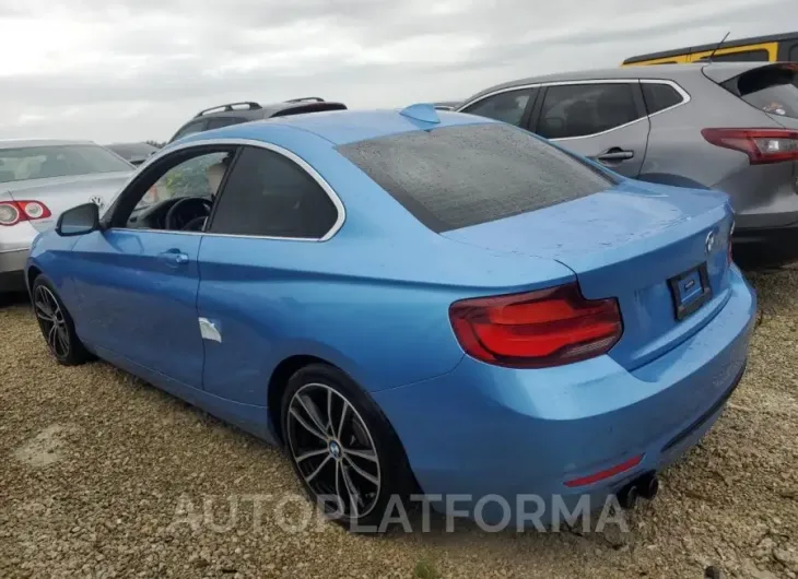 BMW 230I 2020 vin WBA2J1C0XL7D77583 from auto auction Copart