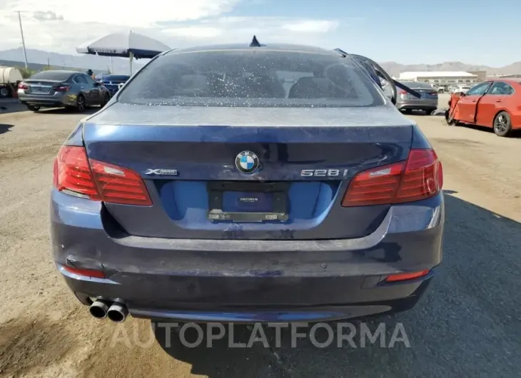 BMW 528 XI 2015 vin WBA5A7C52FD628496 from auto auction Copart