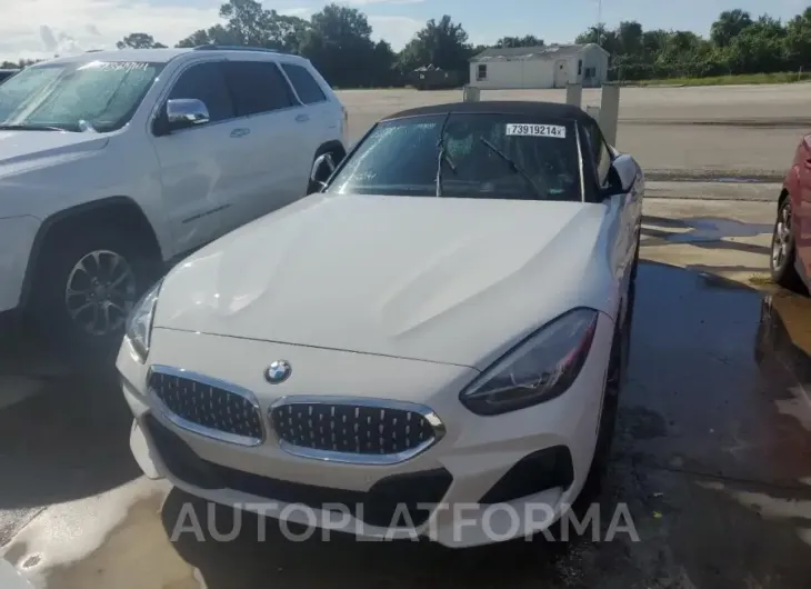 BMW Z4 SDRIVE3 2021 vin WBAHF3C09MWX24087 from auto auction Copart