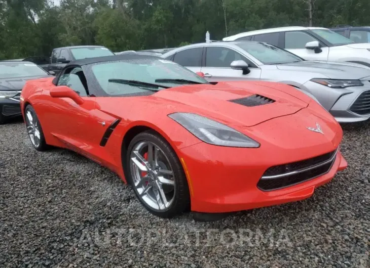 CHEVROLET CORVETTE S 2016 vin 1G1YD3D72G5102468 from auto auction Copart