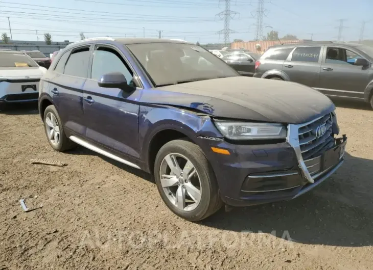 AUDI Q5 PREMIUM 2018 vin WA1ANAFY1J2207683 from auto auction Copart