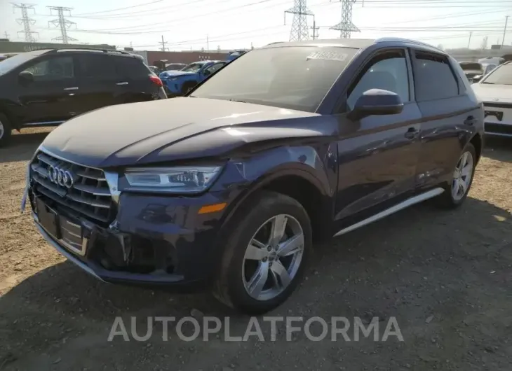 AUDI Q5 PREMIUM 2018 vin WA1ANAFY1J2207683 from auto auction Copart