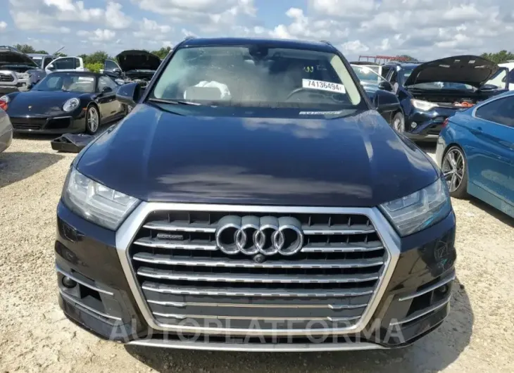 AUDI Q7 PREMIUM 2018 vin WA1LAAF74JD028957 from auto auction Copart