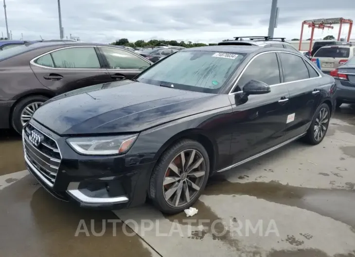 AUDI A4 PREMIUM 2021 vin WAUABAF47MN002932 from auto auction Copart