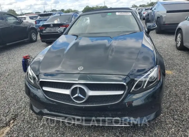 MERCEDES-BENZ E 400 2018 vin WDD1K6FB3JF068291 from auto auction Copart