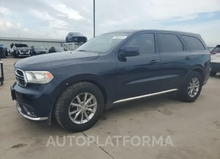 DODGE DURANGO SX 2018 vin 1C4RDHAG2JC290120 from auto auction Copart