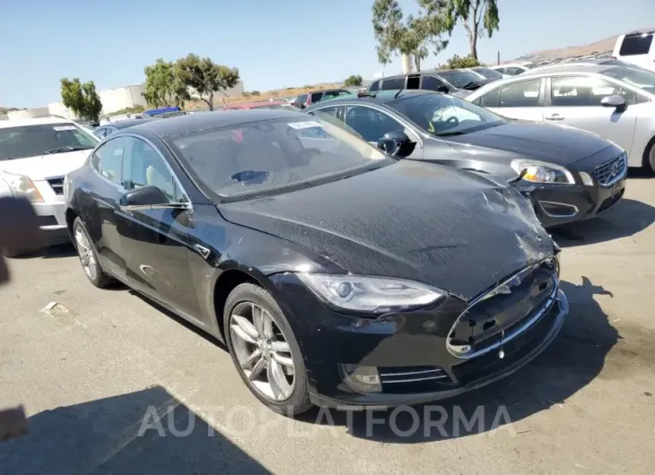 TESLA MODEL S 60 2015 vin 5YJSA1S16FFP72790 from auto auction Copart