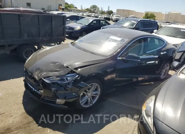 TESLA MODEL S 60 2015 vin 5YJSA1S16FFP72790 from auto auction Copart