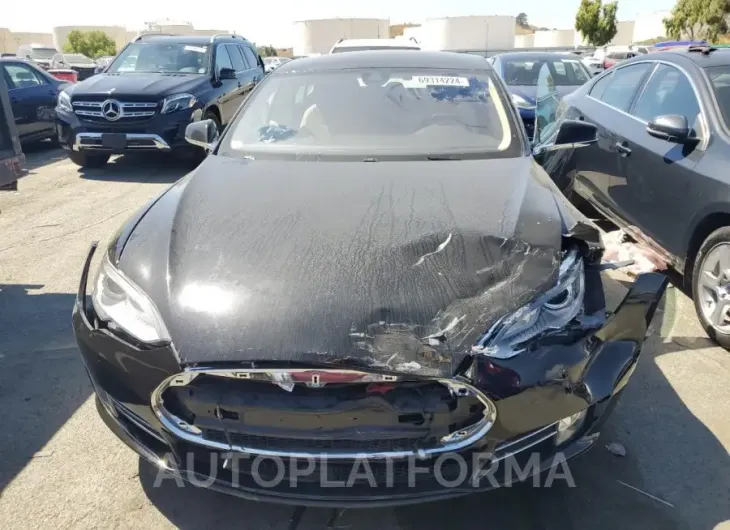 TESLA MODEL S 60 2015 vin 5YJSA1S16FFP72790 from auto auction Copart