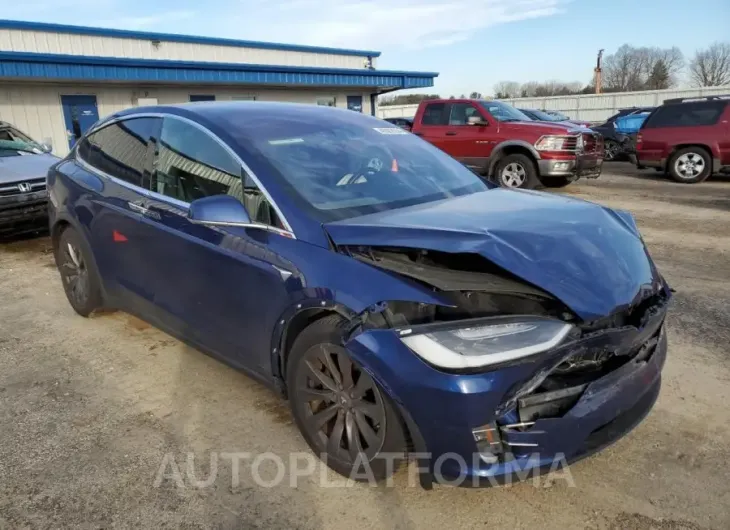 TESLA MODEL X 2018 vin 5YJXCAE26JF142684 from auto auction Copart