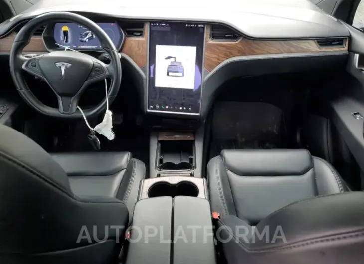 TESLA MODEL X 2021 vin 5YJXCAE27MF322910 from auto auction Copart