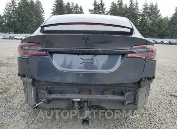 TESLA MODEL X 2021 vin 5YJXCAE27MF322910 from auto auction Copart