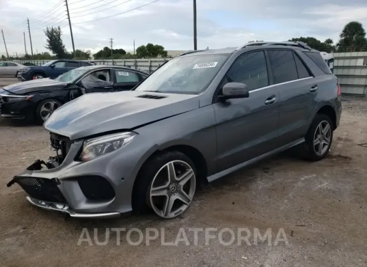 MERCEDES-BENZ GLE 350 2017 vin 4JGDA5JB7HA961160 from auto auction Copart