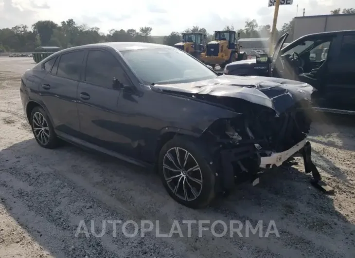 BMW X6 M50I 2021 vin 5UXCY8C01M9F19710 from auto auction Copart