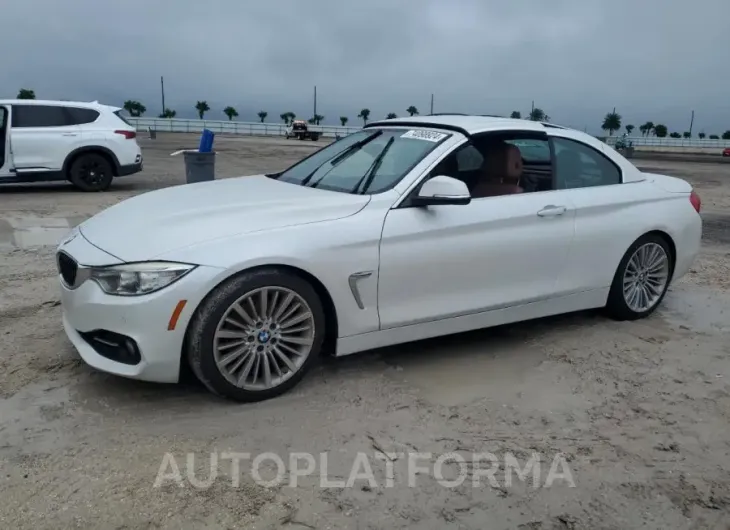 BMW 428 I 2015 vin WBA3V5C51F5A79029 from auto auction Copart