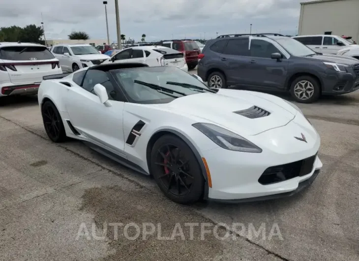 CHEVROLET CORVETTE G 2019 vin 1G1YY2D71K5100492 from auto auction Copart