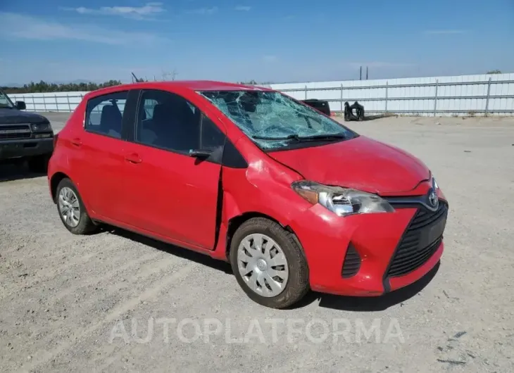 TOYOTA YARIS 2015 vin VNKKTUD30FA034624 from auto auction Copart