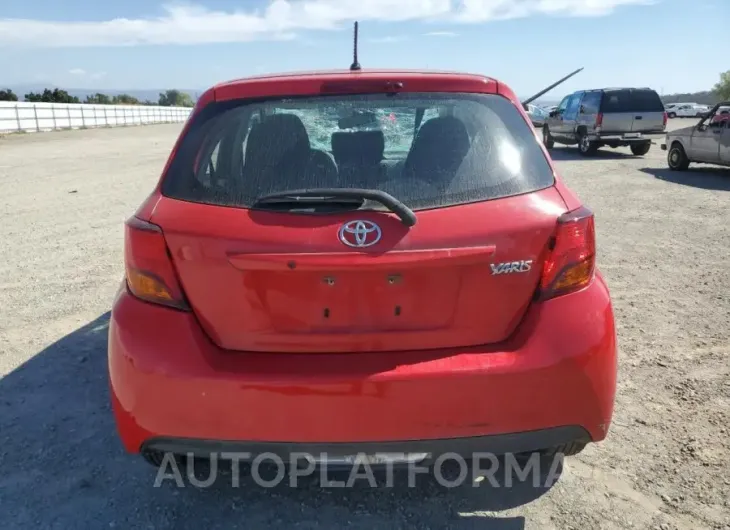 TOYOTA YARIS 2015 vin VNKKTUD30FA034624 from auto auction Copart