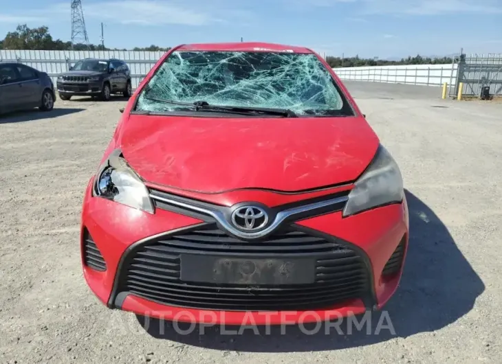 TOYOTA YARIS 2015 vin VNKKTUD30FA034624 from auto auction Copart