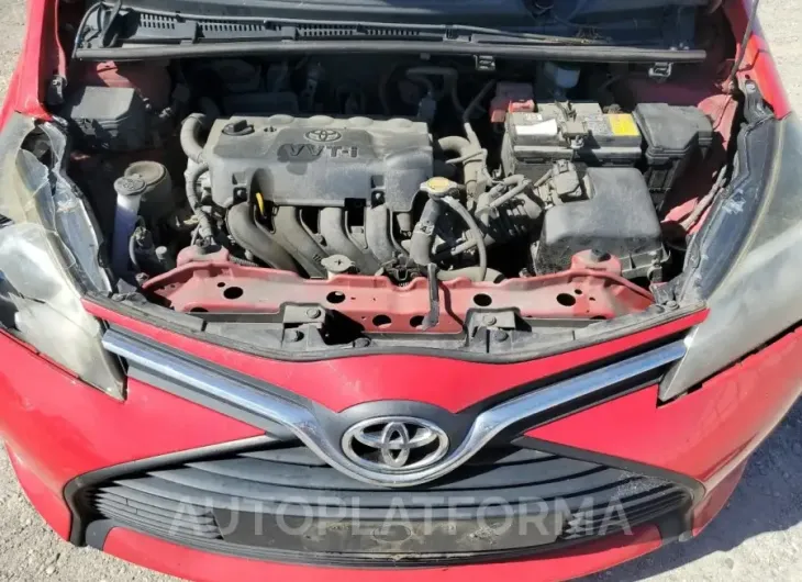 TOYOTA YARIS 2015 vin VNKKTUD30FA034624 from auto auction Copart