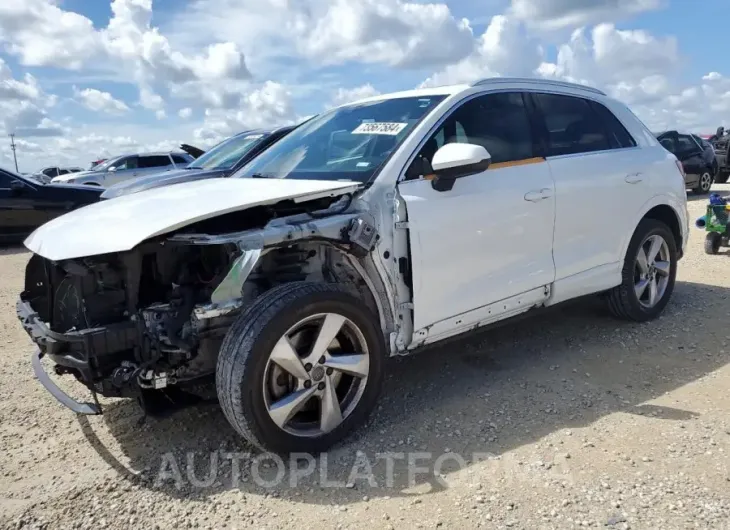 AUDI Q3 PREMIUM 2019 vin WA1AECF34K1077972 from auto auction Copart