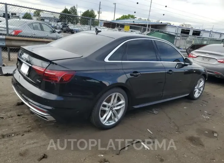 AUDI A4 PREMIUM 2021 vin WAUEAAF4XMN008485 from auto auction Copart