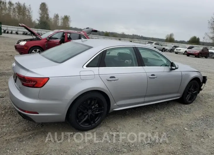 AUDI A4 PREMIUM 2017 vin WAUENAF40HN002169 from auto auction Copart