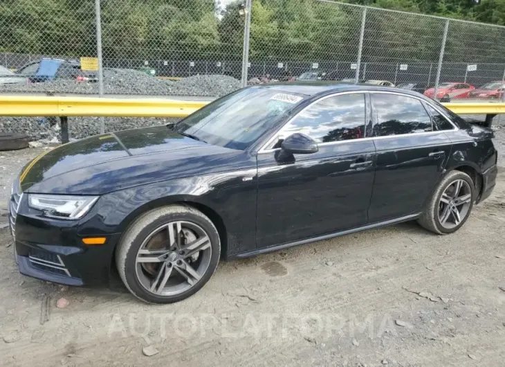 AUDI A4 PREMIUM 2018 vin WAUENBF43JA126679 from auto auction Copart