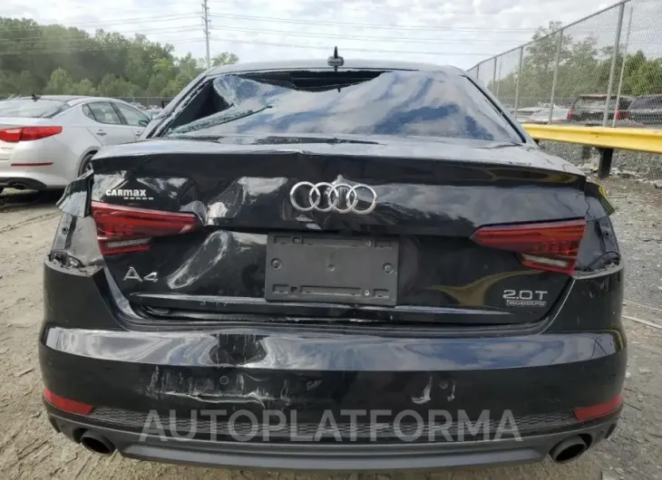 AUDI A4 PREMIUM 2018 vin WAUENBF43JA126679 from auto auction Copart