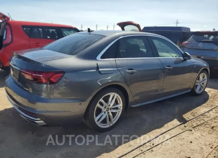 AUDI A4 PRESTIG 2022 vin WAUFAAF49NN012632 from auto auction Copart