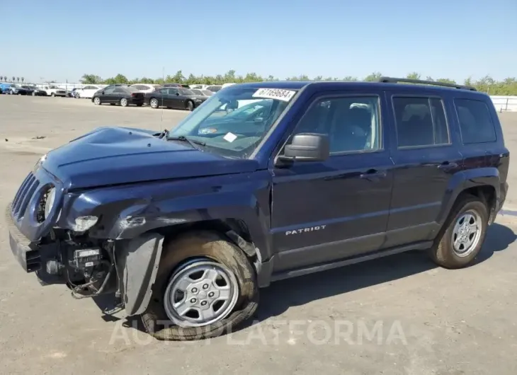 JEEP PATRIOT SP 2015 vin 1C4NJPBB0FD236501 from auto auction Copart