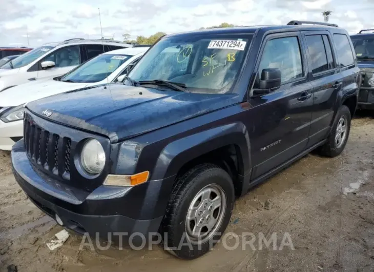 JEEP PATRIOT SP 2015 vin 1C4NJRBB6FD316641 from auto auction Copart