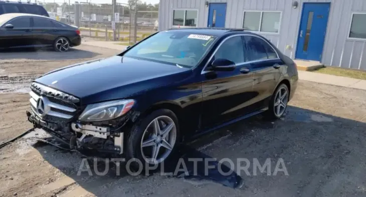 MERCEDES-BENZ C 300 4MAT 2016 vin 55SWF4KB3GU136423 from auto auction Copart