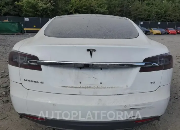 TESLA MODEL S 2015 vin 5YJSA1E19FF103621 from auto auction Copart