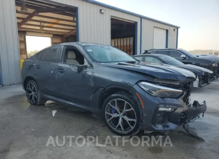 BMW X6 M50I 2021 vin 5UXCY8C09M9E15904 from auto auction Copart