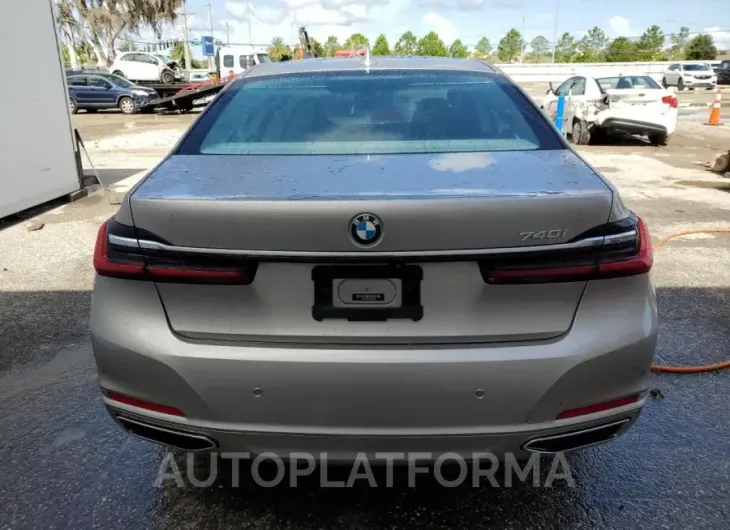 BMW 740 I 2020 vin WBA7T2C0XLCD68668 from auto auction Copart