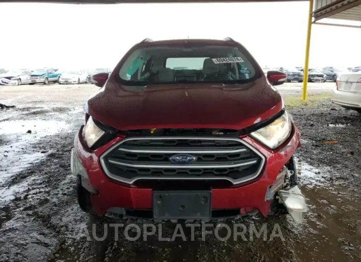 FORD ECOSPORT S 2020 vin MAJ3S2GE3LC333175 from auto auction Copart